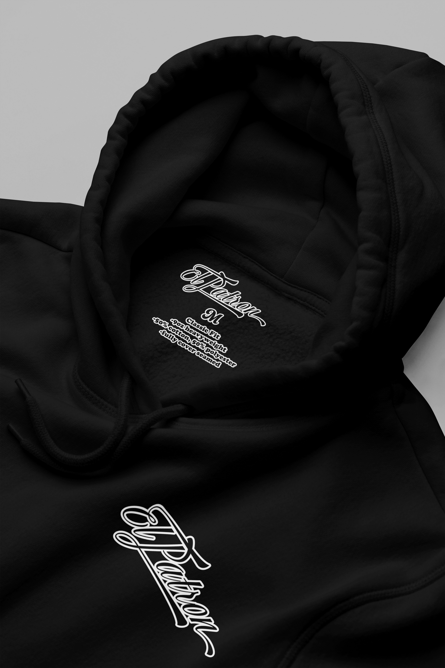 Embroidered El Patron Brand Hoodie