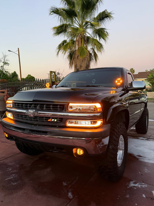 99-06 Silverado LED Z71 grill logo